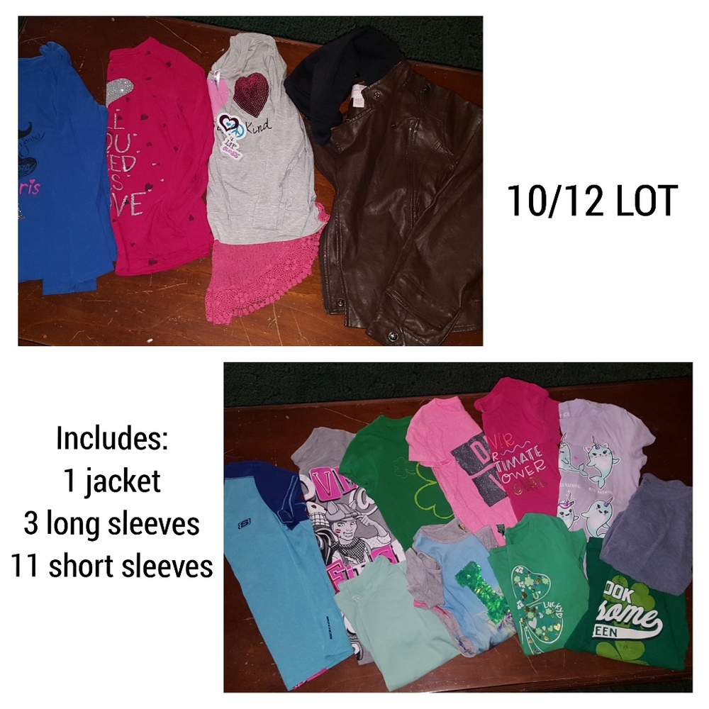 Girls size 10/12 LOT